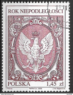 2008  Polen Mi  4400 Used 90 Jahre Unabhängigkeit. - Used Stamps