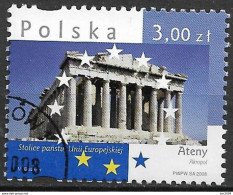 2008  Polen Mi  4395 Used  Hauptstädte Der Mitgliedstaaten Der Europäischen Union - Gebraucht