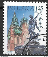2004  Polen Mi  4093 Used  Danzig (Gdańsk); Rathaus Im Stadtteil Gówne Miasto - Used Stamps