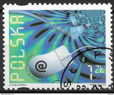 2001  Polen Mi  3877 Used Internet. - Used Stamps
