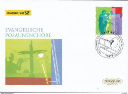 2014 Deutschland   Germany .Mi. 3065 FDC    Evangelische Posaunenchöre - 2011-…
