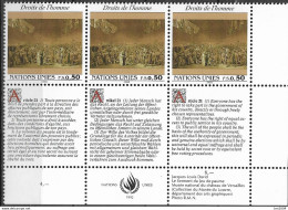 1992 UNO Genf Mi. 223-4**MNH   Allgemeine Erklärung Der Menschenrechte - Unused Stamps