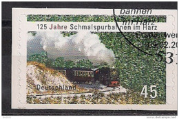 2012 Deutschland Allem. Fed.   Mi. 2916  FD- Used    125 Jahre Schmalspurbahnen Im Harz - Gebraucht