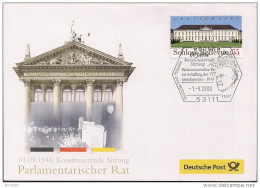 2007  Deutschland   Mi. 2601 Brief  60 Jahre Konstituierende Sitzung Parlamentarischer Rat - 2001-2010