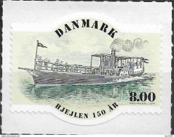 2011 Dänemark Mi.1660**MNH    150 Jahre Raddampfer „Hjejlen“ - Ungebraucht