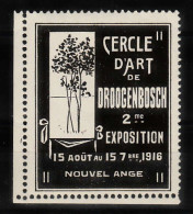 VV-232 1916 Cercle D Art De Droogenbosch 2 Me Exposition Vignette MNH** - Altri & Non Classificati