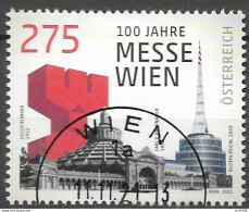 2021 Austria Österreich  Mi  3619 FD- Used    100 Jahre Messe Wien - Oblitérés