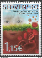 2015 Slovensko  Slowakei Mi. 759**MNH Knochenmarktransplantationen Im Kinderkrankenhaus Bratislava - Neufs