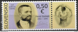 2012 Slowakei Mi. 698**MNH Tag Der Briefmarke  Pavol Socháň ; Volkskundler, Photograph Und Schriftsteller - Neufs