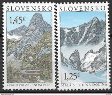 2013 Slowakei Mi. 716-7 **MNH  Hohe Tatra - Neufs