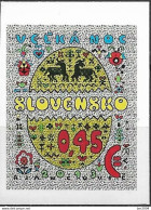 2013 Slowakei Mi. 703  **MNH   Ostern. :  Osterei; Graphik Von Ľudovít Fulla - Neufs