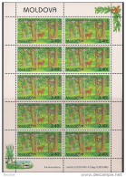 1999 Moldawien   Mi. 305-6**MNH   Sheet   Europa: Natur- Und Nationalparks - 1999