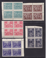 1938 - España - Beneficiencia - Edifil 29/33 - Cuadros De Velazquez - Bloque 4 - MNH - Beneficiencia (Sellos De)