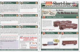 Catalogue MICRO-TRAINS 2003 08 - Short - Line N & Z  - N Scale Collector - Inglés