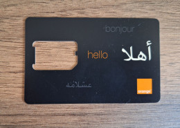 Carte à Puce ORANGE (sans Puce) - Tunisie