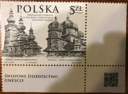 Poland 2015. MI 4811 ND. Black Print. Wooden Churches. MNH** - Ungebraucht