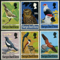 SEYCHELLES 1972 - Scott# 299-304 Birds Set Of 6 MNH - Seychelles (1976-...)