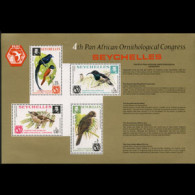 SEYCHELLES 1976 - Scott# 360a S/S Local Birds MNH - Seychelles (1976-...)