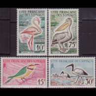 SOMALI COAST 1960 - Scott# 283-6 Birds Set Of 4 LH - Otros & Sin Clasificación