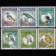 ZIMBABWE 1998 - Scott# 806-11 Birds Set Of 6 MNH - Zimbabwe (1980-...)