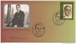 2003 UNO Wien Mi. 395  FDC   100. Geburtstag Von Ralph Bunche - FDC