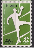 2012 Island Mi. 1360 **MNH   Olympische Sommerspiele, London. - Nuevos