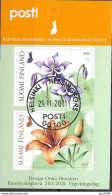 2021 Finnland Mi. 2736-7 Used    Gemeine Akelei (Aquilegia Vulgaris)  Die) Feuer-Lilie (Lilium Bulbiferum) - Used Stamps