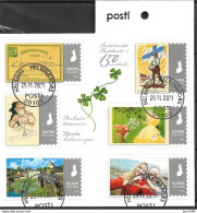2021 Finnland Mi. 2746-51 Used    150 Jahre Finnische Postkarten. - Used Stamps