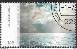 2013 Germany Allem.Fed. Mi. 3020 FD-used    Seestück; Gemälde Von Gerhard Richter - Gebraucht