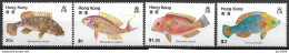 1981 Hongkong Mi. 368-71 **MNH . Fische - Ungebraucht