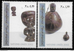 2002 UNO Genf  Mi. 438-9 **MNH - Unused Stamps