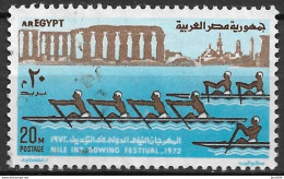 1972 Ägypten Mi.1117 Used   Luxor-Ruder-Festival - Oblitérés