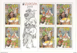 2014 Bulgarien   Mi. MH 14  **MNH  Europa Cept Musikinstrumente - 2014