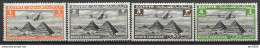 1933 Ägypten Mi. 164-83 * NH + **MNH  Flugzeug über Den Pyramiden Von Giseh - Neufs