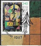 2015 Deutschland Germany  Mi. 3195 FD-used Berlin EUR  75. Todestag Von Paul Klee - Gebraucht