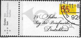 2011  Deutschland Allem. Fed. Germany  Mi. 2881 FD- Used Weiden Tag Der Briefmarke - 75 Jahre Tag Der Briefmarke In Deut - Gebraucht