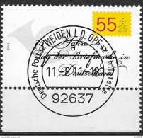 2011  Deutschland Allem. Fed. Germany  Mi. 2881 FD- Used Weiden Tag Der Briefmarke - 75 Jahre Tag Der Briefmarke In Deut - Gebraucht