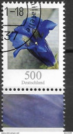 2011  Deutschland Germany .Mi. 2877 FD-used Weiden Stengelloser Enzian (Gentiana Acaulis - Gebraucht