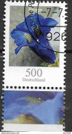 2011  Deutschland Germany .Mi. 2877 FD-used Weiden Stengelloser Enzian (Gentiana Acaulis - Gebraucht