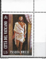 2021 Vatikan  Mi. 2020  **MNH   Ostern  Auferstandener Jesus; Gemälde Von Witalij Schtanjko - Nuovi