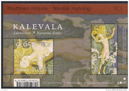 2004 Finnland Mi. Bl 33**MNH    NORDEN - Nordische Mythen - Neufs