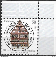 2012 Deutschland Germany   Mi. 2970 FD -used Weiden  EOR     Mitteldeutscher Fachwerkbau (16. Jh.), Dinkelsbühl - Gebraucht