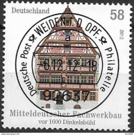 2012 Deutschland Germany   Mi. 2970 FD -used Weiden      Mitteldeutscher Fachwerkbau (16. Jh.), Dinkelsbühl - Gebraucht