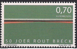 2016 Luxemburg Mi. 2102  **MNH  50 Jahre Rout Bréck - Ungebraucht