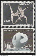 1993 Monaco Yv. 1876-6 Mi. 2120-1 Used   Europa - 1993