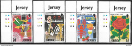 2014 Jersey . Mi. 1792-5 **MNH   Europa: Volksmusikinstrumente - 2014