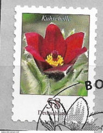 2012  Deutschland Germany Mi. 2971R FD. Used  Bonn Blumen: Rotblühende Kuhschelle (Pulsatilla Vulgaris „Rubra“) - Gebraucht