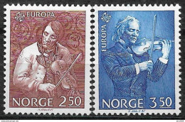 1985   Norwege Norge   Mi. 926-7 **MNH  Europa: Europäisches Jahr Der Musik - Nuevos