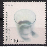 2001 Deutschland Germany   Mi. . 2185** MNH Europa : Wasser - 2001