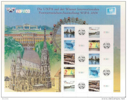 2008 UNO WIEN Mi 550-54 **MNH  Internationale Briefmarkenausstellung WIPA 2008, Wien - Blocks & Sheetlets